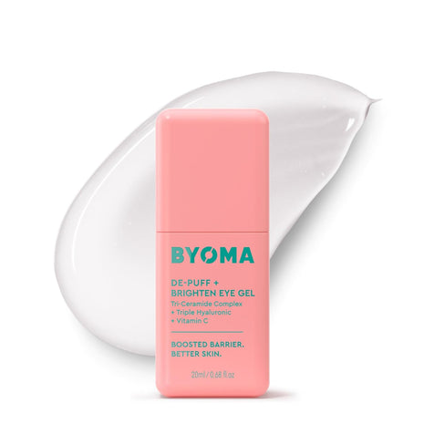 BYOMA De-Puff and Brighten Eye Gel, Lightweight Gel Cream (20ml)