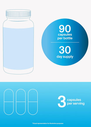 Vital Proteins Bovine Colostrum Supplement, 90 Capsules | Premium Bovine Colostrum, Supports Gut & Immune Health, 40% IgG, 30 Servings