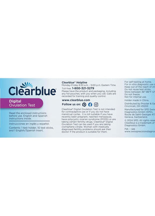 Clearblue Digital Ovulation Test, 10 Count