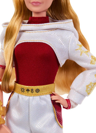 Mattel Disney Zombies 4: Dawn of the Vampires Nova Bright Doll | Posable Fashion Doll in Removable Outfit, 5 Accessories Including Golden Crystal Key, Inspired by Disney Movie