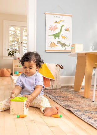 Lovevery | The Babbler Play Kit, Birthday Play Kit, Montessori Toddler Toy, 8 Play Products, 1 Board Book, and Play Guide (Best Birthday Gift for 1 Year Old), Medium