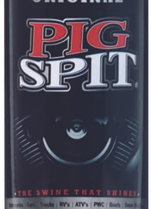 PSO Spit Original for Use on Motors, Transmissions, Vinyl and Black Plastic Trim Components and Tires, 9 oz, Single
