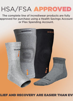 Incrediwear Knee Sleeve – Knee Braces for Knee Pain, Joint Pain Relief, Swelling, Inflammation Relief, and Circulation, Knee Support for Women and Men