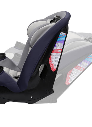 Safety 1st Ellaris 3-in-1 Convertible Car Seat, Slim Fit Design, Rear & Forward-Facing, 5-Position Headrest, Travel-Friendly with Machine-Washable Seat Pad, London Blue