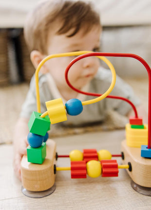 Melissa & Doug 3042 Bead Maze Toy, Multi, 4.2 x 7 x 8.6 inches ; 1.3 pounds, 1 Piece