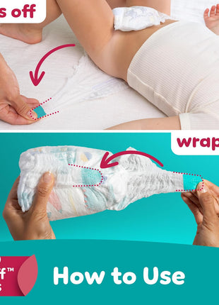 Pampers Diapers - Cruisers 360 - Size 5, 128 Count, Babyproof up to 100% Leakproof Pull-On Diaper