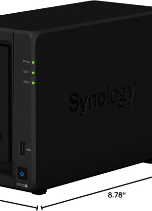 Synology 2-Bay DiskStation DS723+ (Diskless)