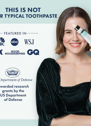 LIVFRESH Toothpaste Gel, Clinically Proven to Remove Plaque 250% Better, Improves Gum Health 190% Better, Prevents & Reduces Tartar, Freshens Breath, SLS Free Dental Gel, Wintergreen