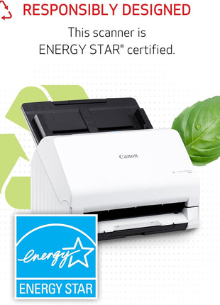 Canon imageFORMULA R30 - Office Document Scanner, Auto Document Feeder, Duplex Scanning, Plug-and-Scan Capability, No Software Installation Required