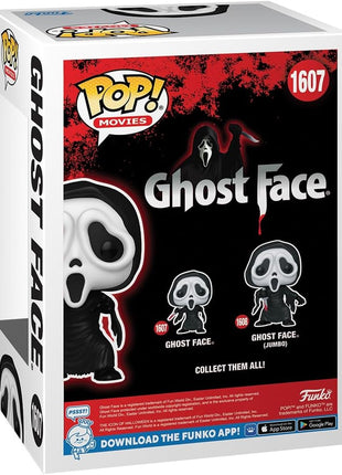 Funko POP! Movies: Ghostface | Official Horror Merch - Collectable Vinyl Figurine for Shelf Display - Birthday Gift Idea for Fans and Collectors