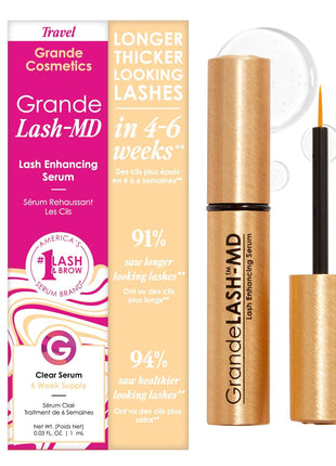Grande Cosmetics GrandeLASH-MD Lash Enhancing Serum, 1 ml - 6-week starter supply