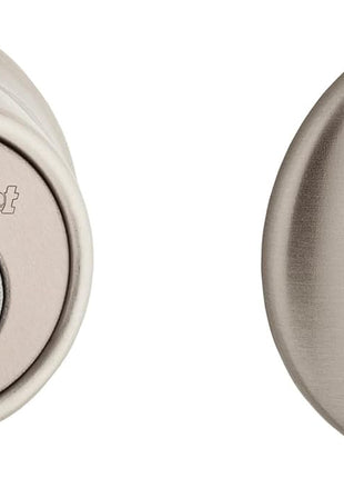 Kwikset 660 Deadbolt Deadbolt Lock, Satin Nickel Round Exterior Keyed Front Entry Door, Pick Resistant SmartKey Rekey Security, Single Cylinder Dead Bolt, with Microban Protection