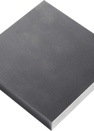 HimaPro Steel Bench Block 4 inchx4 inch Flat Anvil Jewelers Tool Metal Bench Block for Jewelry and Stamping (4 inchX4 inchX1/2 inch)