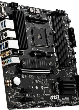 MSI B550M PRO-VDH WiFi ProSeries Motherboard (AMD Ryzen 5000, AM4, DDR4, PCIe 4.0, SATA 6Gb/s, M.2, USB 3.2 Gen 1, Wi-Fi, Bluetooth, D-SUB/HDMI/DP, Micro-ATX)