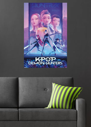 Trends International Netflix KPop Demon Hunters (2025)   One Sheet Wall Poster, 34L x 22.4W, Unframed Version