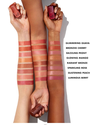 e.l.f. Monochromatic Multi Stick, Travel-Sized Luxuriously Creamy & Blendable Color, For Eyes, Lips & Cheeks, Vegan & Cruelty-Free, Dazzling Peony, 0.17 Oz