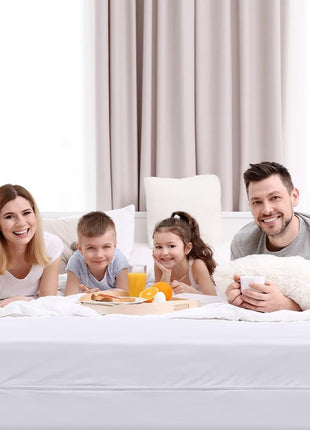 Utopia Bedding Waterproof Mattress Protector Queen Size, Zippered Mattress Encasement Bed Bug and Dust Mite Proof, Absorbent Six Sided Mattress Cover