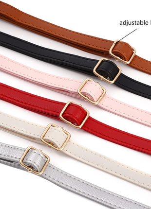 Adjustable Soft PU Leather Shoulder Crossbody Purse Strap Bag Chain Replacement