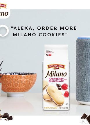 Pepperidge Farm Milano Cookies, Raspberry Chocolate, 7 oz. Bag