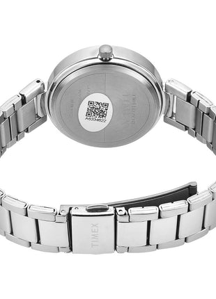 TIMEX Blue Round Dial Analog Women's Watch - TWEL18729
