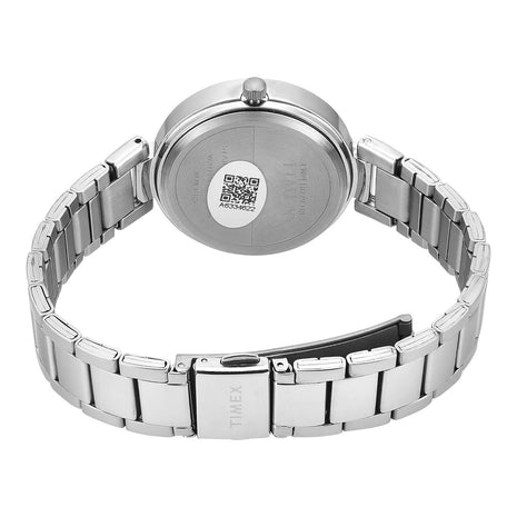 TIMEX Blue Round Dial Analog Women's Watch - TWEL18729