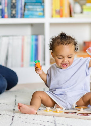 LOVEVERY, The Babbler Play Kit with Bonus Book 'Where is Crew's Shoe', Birthday Play Kit, Montessori Toddler Toy (Best Birthday Gift for 1 Year Old)