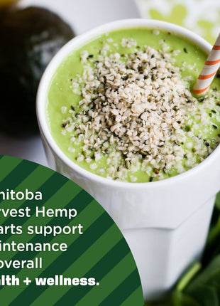 Manitoba Harvest Organic Hemp Hearts, 12oz, 10g Plant Based Protein and 12g Omega 3 & 6 per Srv, Smoothies, yogurt & salad, Non-GMO, Vegan, Keto, Paleo, Gluten Free