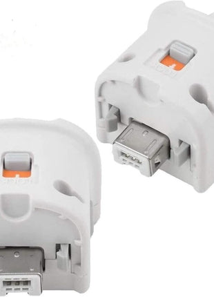 Wii Motion Plus Adapter for Original Wii Remote Controller(Pack of 2) (White)