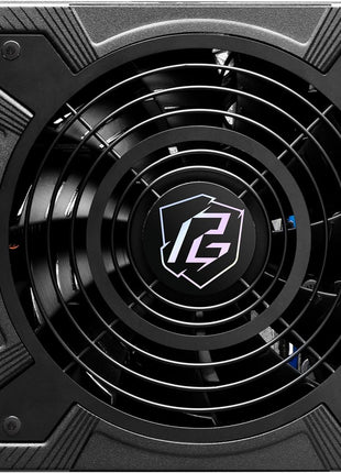 ASRock PG 1600G ATX 3.1 1600W Power Supply PCle5.1 10 Years Warranty Fully Modular Japanese Capacitor Phantom Gaming PG-1600G 80 Plus Gold Cybenetics Platinum 12V-2x6 Cables