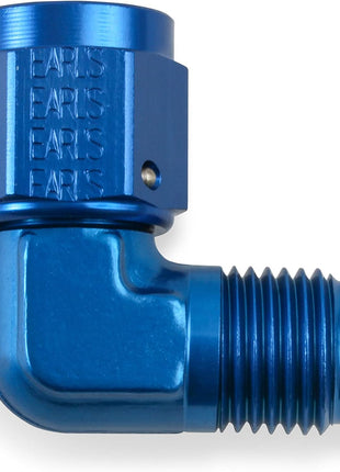 Earl's 921103ERL 90 Degree -3 AN Male to -3 AN Female Swivel