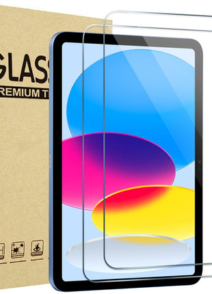 ProCase 2 Pack Screen Protector for iPad A16 2025 11th/10th 2022 Generation (11-inch/10.9), Tempered Glass Film Guard -Clear