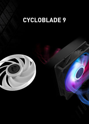 MSI MAG Coreliquid A15 360 - AIO ARGB Liquid Cooling - 360mm Radiator - Triple 120mm ARGB PWM Fans - EZ Connect - Uni Bracket - LGA 1700/1851/AM5/AM4 Compatible - Black