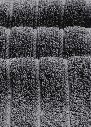 Tens Towels Pack of 4 Extra Large Bath Towels 30 x 60 Inches, 100% Cotton, Larger & Lighter Weight, Quicker to Dry, Super Soft and Absorbent, Perfect for Bathroom, Dark Grey