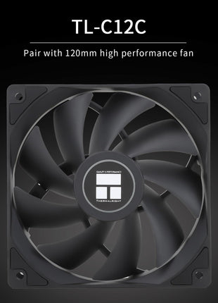 Thermalright Peerless Assassin 120 SE CPU Cooler, 6 Heat Pipes AGHP Technology, Dual 120mm PWM Fans, 1550RPM Speed, for AMD:AM4 AM5/Intel LGA 1700/1150/1151/1200/1851,PC Cooler