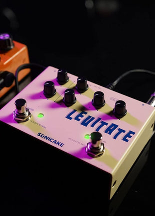 SONICAKE Delay Reverb 2 in 1 Guitar Effects Pedal Digital Levitate