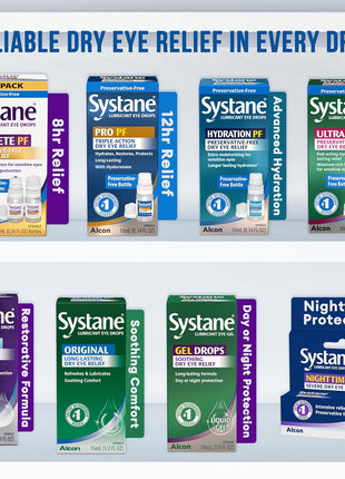 Systane COMPLETE PF Multi Dose Preservative Free Dry Eye Drops 0.34 Fl Oz, 2 count (pack of 1) (Packaging may vary)