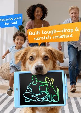 KOKODI LCD Writing Tablet, Gifts for 3 Years Old Boys and Girls,10 Inch Colorful Doodle Board Drawing Tablet, Erasable Reusable Electronic Drawing Pads, Educational and Learning Toys for Kids