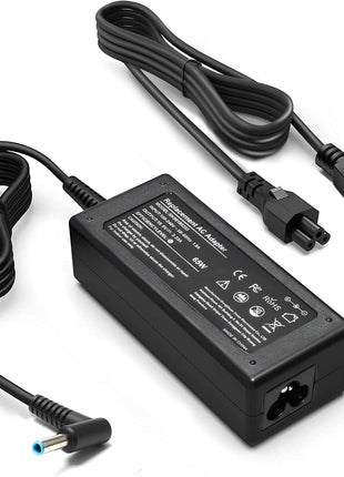 65W Laptop Charger Compatible with HP Pavilion x360 14/15/17 | Envy 13 15 X360,Elitebook 840 G5, ProBook Chromebook Stream Series,Spectre X360 (Blue Tip), 710412-001 19.5V 3.33A Adapter