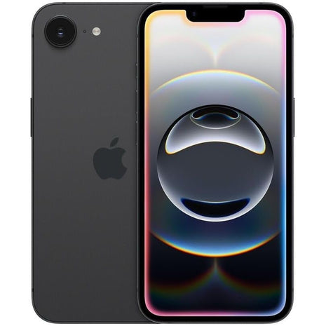 Apple iPhone 16e, 128GB, Black - Unlocked (Renewed)