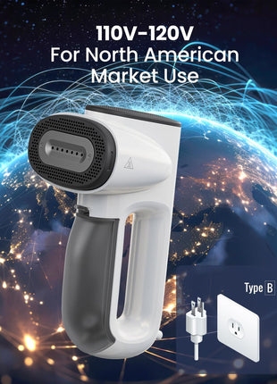 Neakasa Magic 1 Vacuum Steamer for Clothes, Handheld Travel Garment Steamer, 2300Pa Suction for Fabric Grip, Featuring Exclusive AirIron Technology (for 110-120V Use)