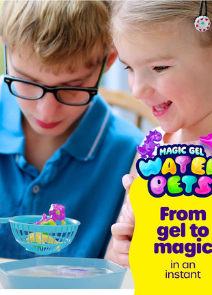 Magic Gel Water Pets Kit for Kids - Gifts for Kids - Squishy Maker Set | Craft for Kids - Gifts for Boys & Girls - Make Your Own Squishies Toys Crafts - Aqua Fairy Magic Elf Toy Kit - Birthday Gifts