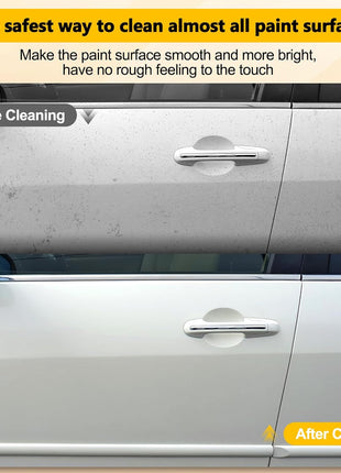 Car Clay Bar 4 Pack 400g, Premium Grade No Scratch Magic Clays Bars Detailing Cleaner Kit Glass Deatil Cleaning with Washing and Adsorption Capacity for Auto SUV,RV,Truck