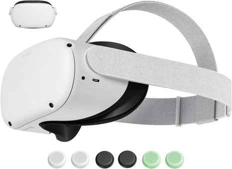 Original Replacement Head Strap for Meta Oculus Quest 2, Enhanced Comfort and Gaming Immersion VR Accessories Compatible with Oculus/Meta Quest 2 Elite Strap