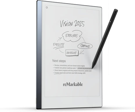 reMarkable 2 with Marker Plus | 10.3" paper tablet with black and white display, e ink digital notebook for better thinking, writing, and reading