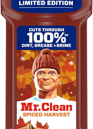 Mr. Clean All Purpose Cleaner, Cleaning Liquid, Spiced Harvest, 41oz