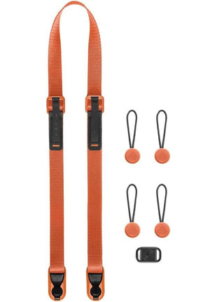 Peak Design Leash Camera Strap - Configurable as a Sling, Neck, Shoulder Strap or Safety Tether, Adjustable, Compact