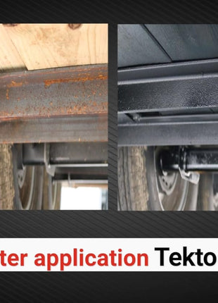 Tekton44 Vehicle Undercoating - Black Sprayable Automotive Undercoating Kit for Cars, Trucks, Vans - Rust and Corrosion Protection (12 Liter Cans with Sprayer and Wand)