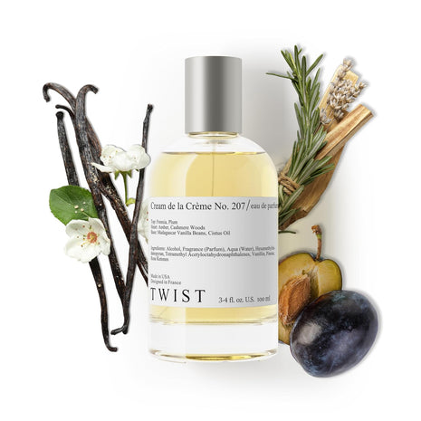 Twist Cream de la Creme No. 207 for Women & Men Inspired by Byre. Vanille A