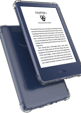 Clear Case for 6 inch Kindle 12th/11th Generation 2024/2022, [Reinforced Corners] Transparent Thin Slim Soft Protective TPU Cover for Kindle 11th/12th Gen