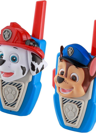 Paw Patrol Chase Marshall Walkie Talkies for Kids, Fun Paw Patrol Toys | Static Free and Extended Range